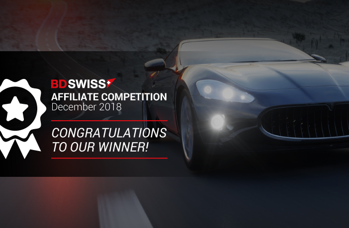 Congratulations to the BDSwiss Affiliate Competition Winner!