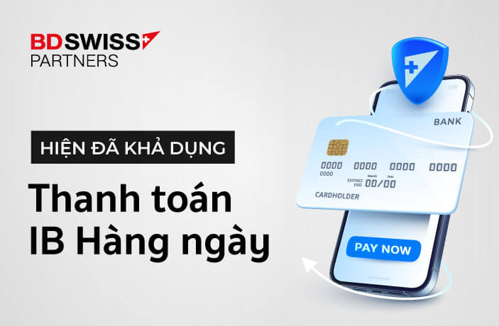 BDSwiss Giới thiệu Tùy chọn Thanh toán Hàng ngày cho các Đối tác giới thiệu